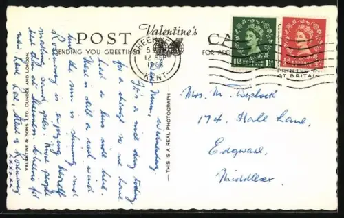 AK Leysdown /Isle of Sheppey, The Beacht and Sea Wall