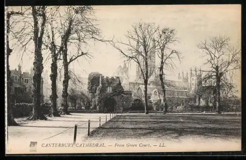 AK Canterbury, Cathedral, From Green Court