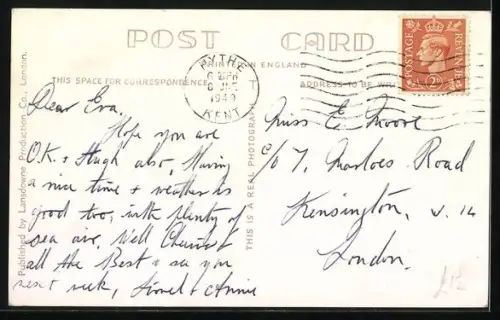 AK Folkestone, The Swimming Pool and Beach