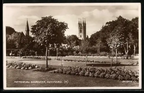 AK Ashford, Memorial Gardens and Church