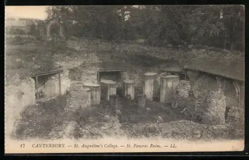 AK Canterbury, St. Augustin`s College, St. Pancras Ruins