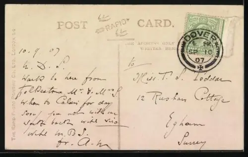 AK Dover, Castle Street and Castle