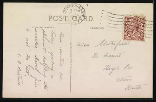 AK Tunbridge Wells, View of Ye Pantiles