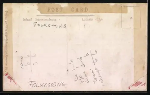 AK Folkestone, View of the Avenue