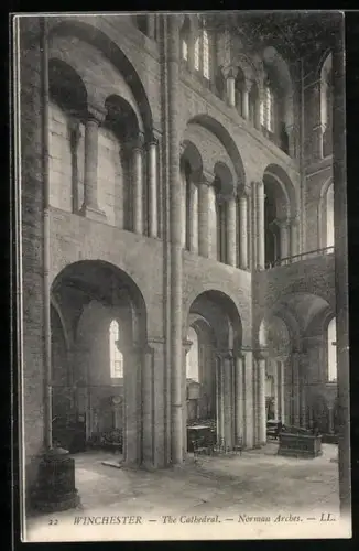 AK Winchester, The Cathedral, Norman Arches