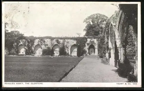 AK Beaulieu, Abbey, The Cloisters