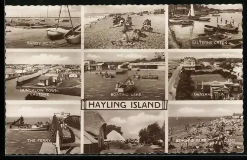AK Eastoke /Hayling Island, Sandy Point, Bungalow Town, Manor Road, The Ferry