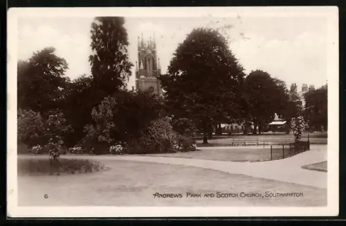 AK Southampton, Andrews Park and Scotch Curch