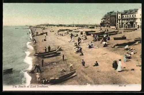 AK East Southsea, Beach View