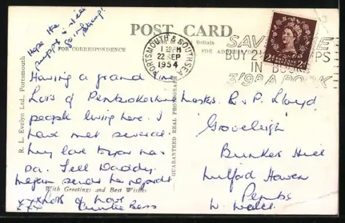 AK Southsea, Fireworks at South Parade Pier