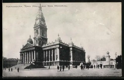 AK Portsmouth, Town Hall and War Memorial