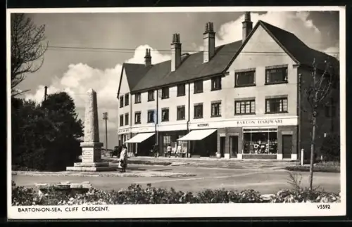 AK Barton-on-Sea, Cliff Crescent, Barton Hardware Shop