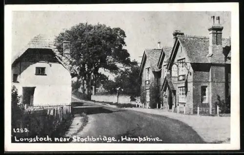 AK Longstock near Stockbridge, Street View