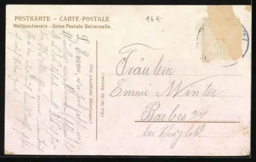 Lithographie Munster i. Hann., Truppen-Übungsplatz