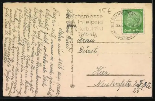 AK Frankfurt a. M.-Nordend, St. Marien-Krankenhaus von der Richard-Wagner-Strasse