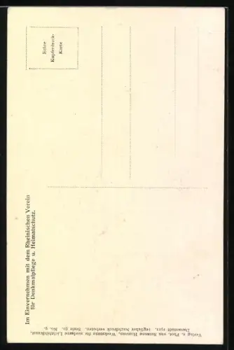 AK Bacharach, Fachwerkhäuser Coblenzerstrasse