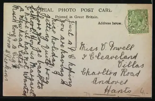 AK Milton, View of the Milton Abbey