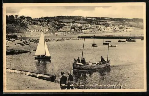 AK Lyme Regis, The Harbour and Town