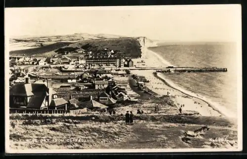 AK West Bay, View of the city from the cliffs