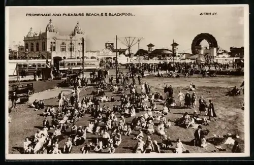 AK Blackpool, Promenade and Pleasure Beach