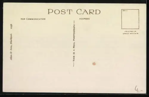 AK Blackpool, Promenade and Pleasure Beach