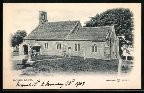 AK Heysham, View of the Heysham Church