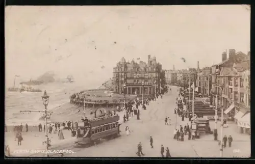 AK Blackpool, North Shore with tramway