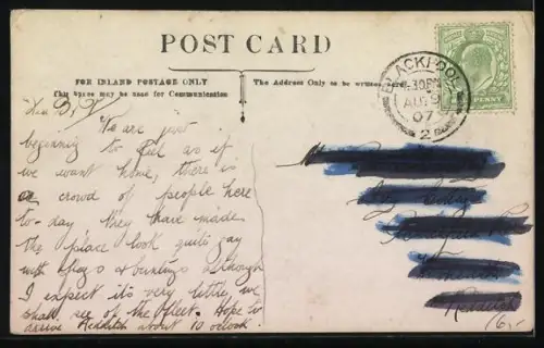 AK Blackpool, North Shore with tramway