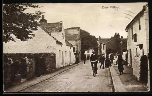 AK Bare Village, View of the village street