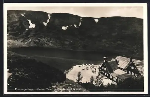 AK Baude am Kleinen Teich im Riesengebirge