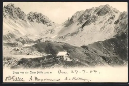 AK Ulmer Hütte am Arlberg