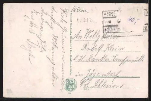 AK Böhmische Baude, Preussische Baude und Laurentiuskapelle im Riesengebirge