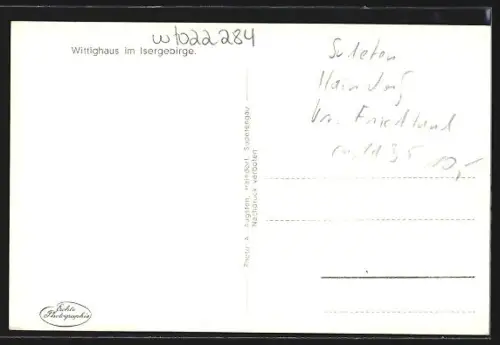 AK Wittighaus im Isergebirge