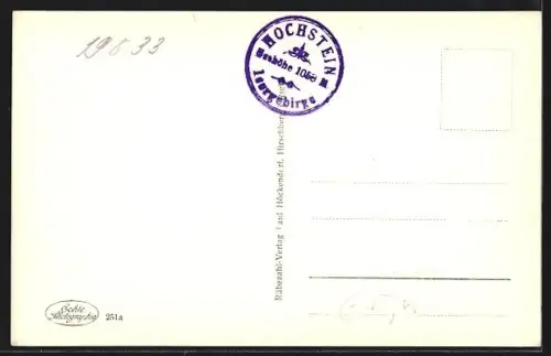 AK Hochsteinbaude im Isergebirge mit Aussichtsturm