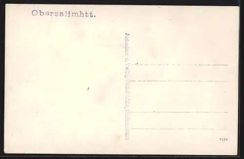 AK Oberzalimhütte mit weidenden Kühen