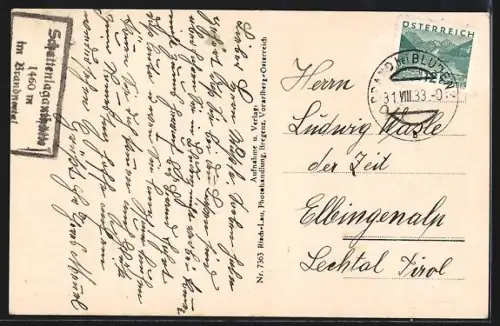 AK Schattenlaganthütte im Brandnertal