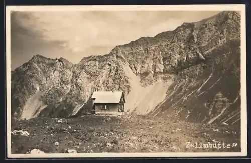 AK Oberzalim-Hütte der Sektion Mannheim D. & Oe. A.-V.