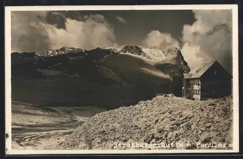 AK Strassburgerhütte mit Panüler