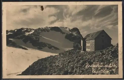 AK Strassburger Hütte der Sektion Mannheim D. & Oe. A.-V.