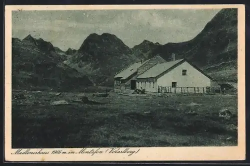 AK Madlenerhaus, Berghütte im Montafon