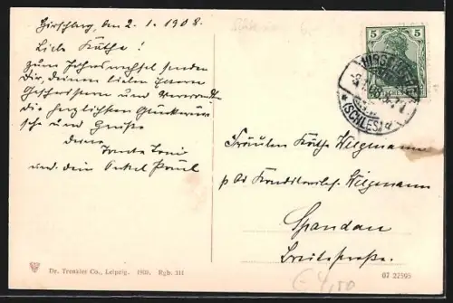 AK Peterbaude im Riesengebirge im Winter