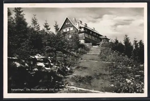 AK Heufuderbaude im Isergebirge