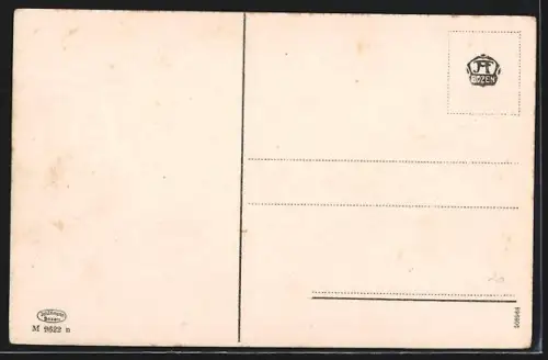 AK Berghütte Drei Zinnen, Panorama in Ampezzaner-Dolomiten