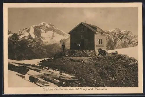 AK Cabane Britannia et le Weissmies