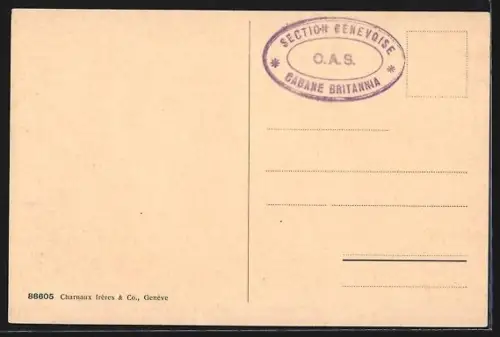 AK Cabane Britannia et le Weissmies