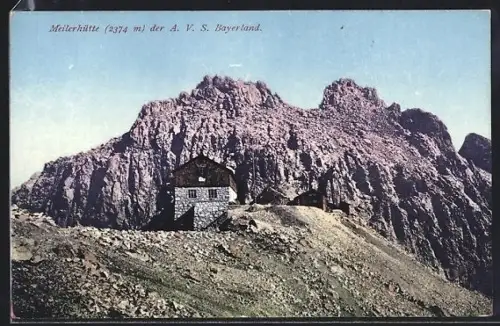 AK Meilerhütte an der Dreiztorspitze