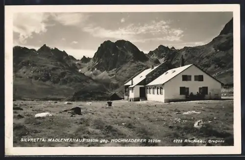 AK Madlenerhaus, Ansicht gegen Hochmaderer