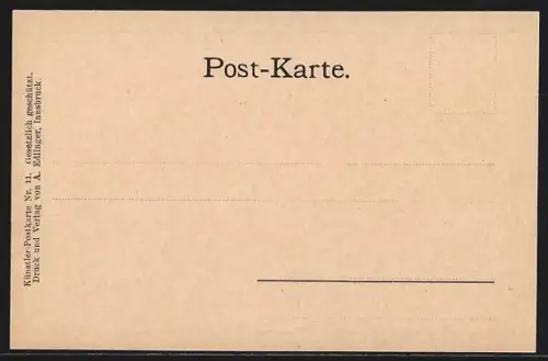 Künstler-AK Edward Theodore Compton: Kölner Hütte, Gesamtansicht