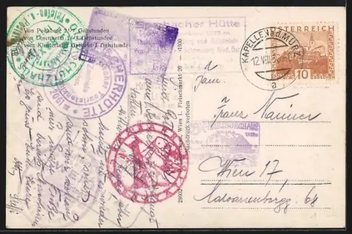 AK Sparbacherhütte am Schneeberg