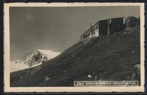 AK Sammarhütte, Ansicht mit Hauslabkogl